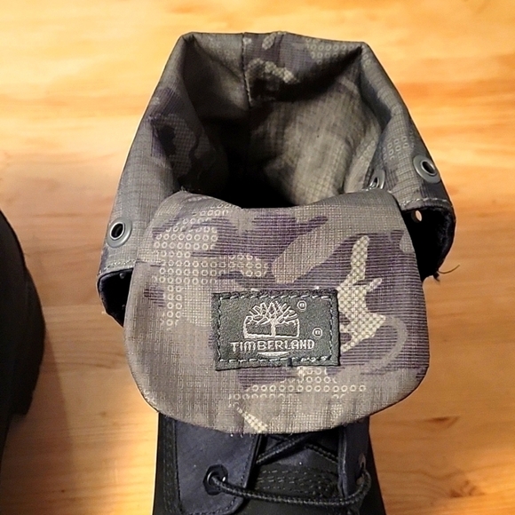 Timberland 6-inch mixed media gaiter boots - Picture 2 of 8